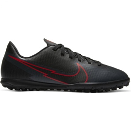 Nike Mercurial Vapor 13 Club Tf Jr AT8177 060 chaussures de football multicolore le noir Nike Mercurial Vapor 13 Club Tf Jr AT8177 060 chaussures de football multicolore le noir