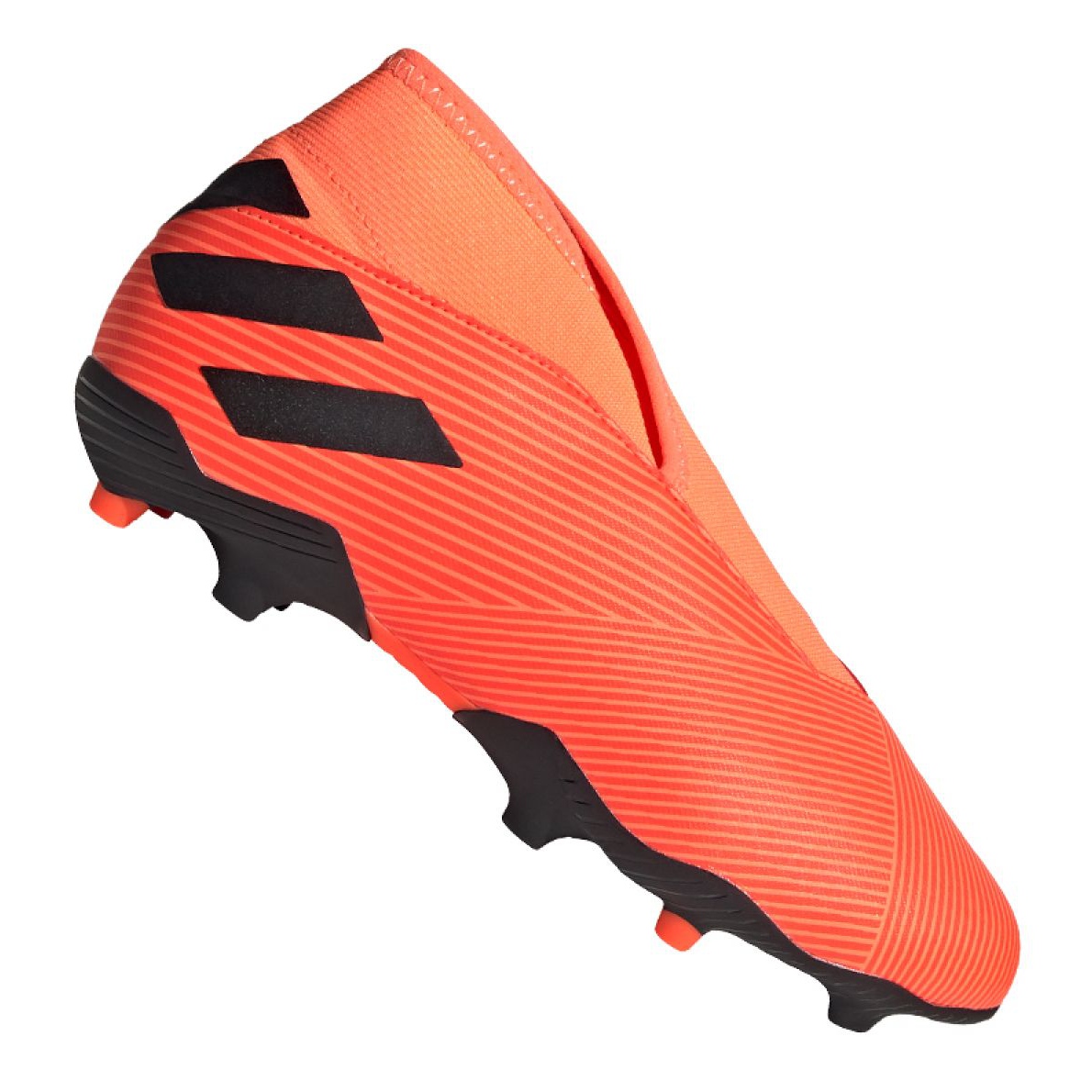 Chaussures de football Adidas Nemeziz 19.3 Ll Fg Jr EH0488 orange rouge