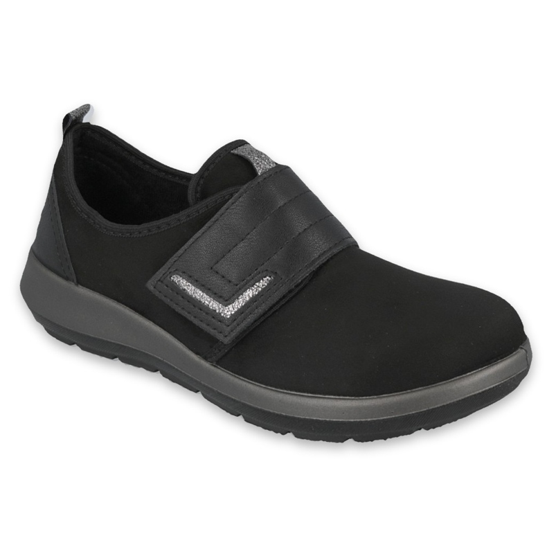Befado Women's Velcro Shoes 156d002 le noir