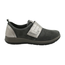 Befado Women's Velcro Shoes 156d003 noir gris