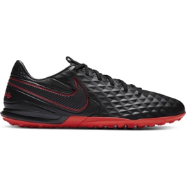 Chaussures de foot Nike Tiempo Legend 8 Pro M Tf AT6136 060 noir noir