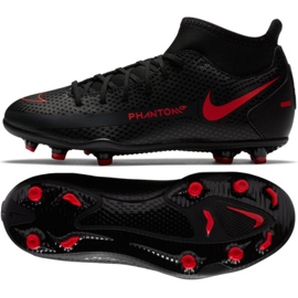 Chaussures de football Nike Phantom Gt Club Df FG / MG Jr CW6727-060 multicolore noir
