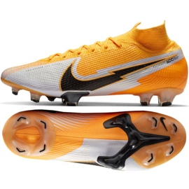 Nike Mercurial Superfly 7 Elite Fg M AQ4174-801 chaussures de football orange multicolore