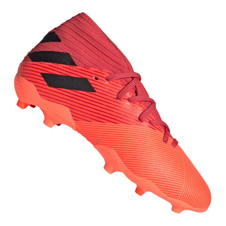 Les chaussures de football adidas Nemeziz 19.3 Fg Jr EH0492 rouge rouge