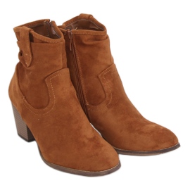 Camel 100-986B0-2 Bottines à talons camel brun