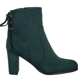 Bottes nouées sur le poste VINCEZA vert Bottes nouées sur le poste VINCEZA vert