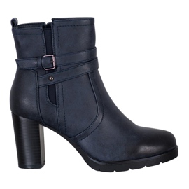 J. Star Bottes décontractées sur un poteau bleu marine bleu