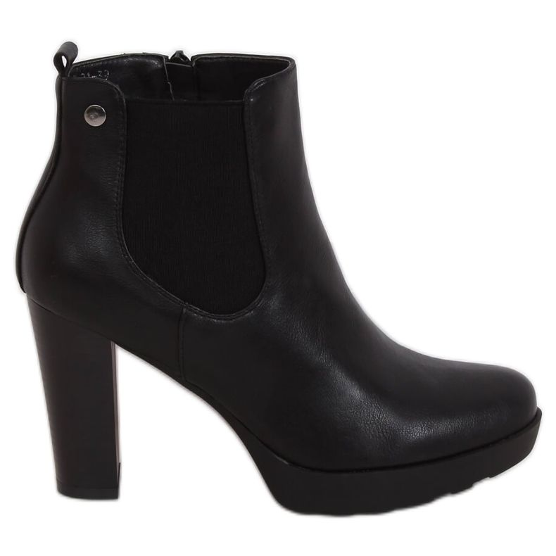 Noir F-21 Noir talons hauts le noir