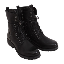 Bottes militaires noires BZ66017-KB Noir