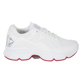 SHELOVET Baskets blanches confortables