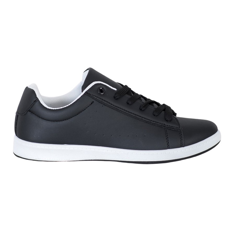 SHELOVET Baskets noires décontractées le noir