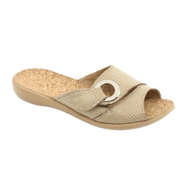 Befado chaussures pour femmes pu 265D018 beige