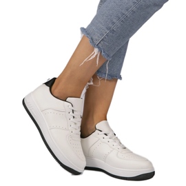 Baskets classiques BL3619-SP noires et blanches