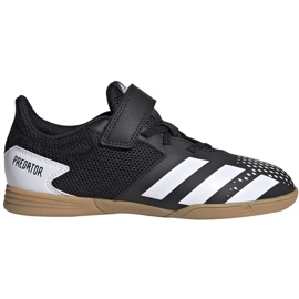 Adidas Predator 20.4 H&amp;L In Sala Jr FW9226 chaussures de football noir noir