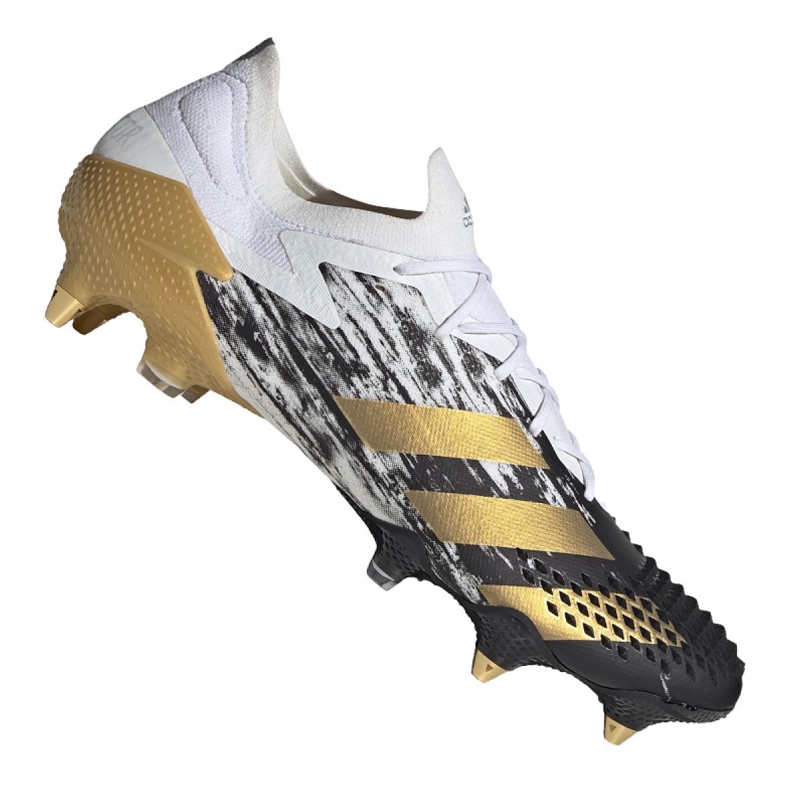 Chaussures de foot Adidas Predator 20.1 Low Sg M FW9181 noir, blanc, noir, or blanche