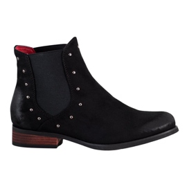 Goodin Bottines Chelsea noires avec accessoires le noir Goodin Bottines Chelsea noires avec accessoires le noir
