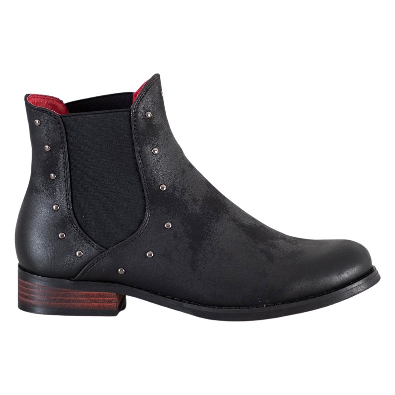 Goodin Bottines Chelsea noires avec accessoires le noir Goodin Bottines Chelsea noires avec accessoires le noir
