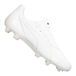 Chaussures de football Puma King Platinum Fg / Ag M 105606-03 multicolore blanc