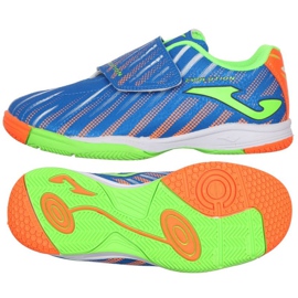 Chaussures Indoor Joma Evolution 2004 In Jr EVJW.2004.IN bleu multicolore