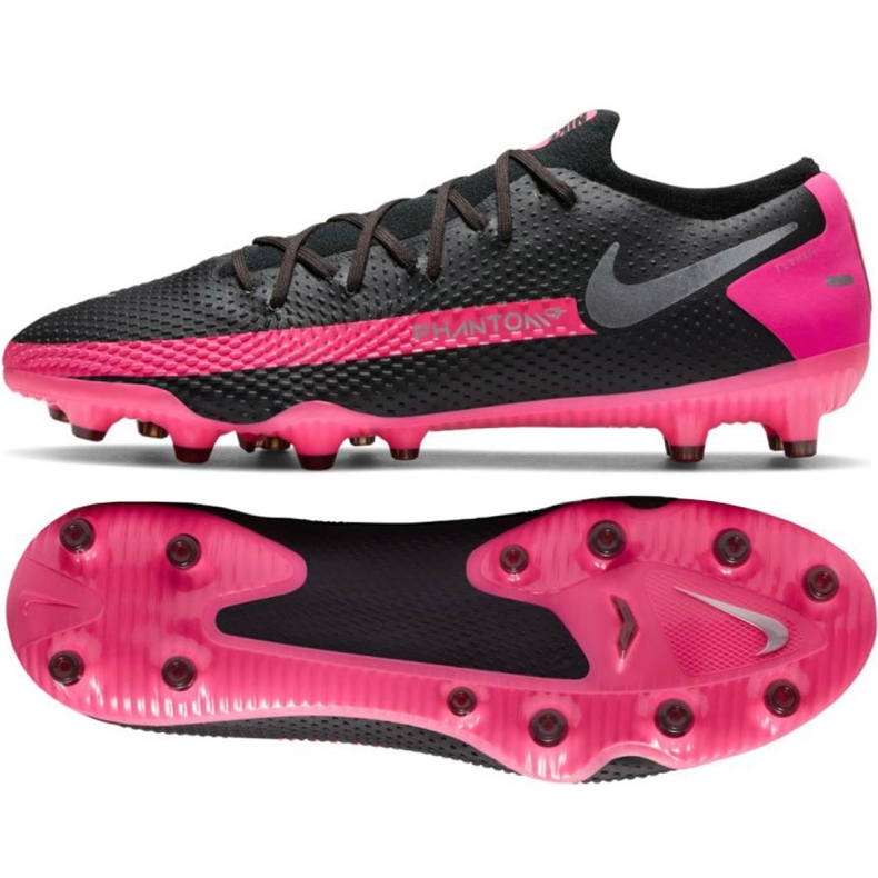 Chaussure de football Nike Phantom Gt Pro AG-PRO M CK8453-006 multicolore le noir
