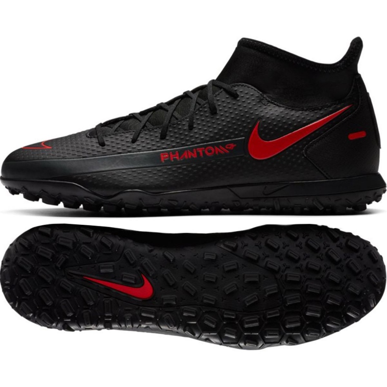 Chaussures de football Nike Phantom Gt Club Df Tf M CW6670-060 multicolore le noir