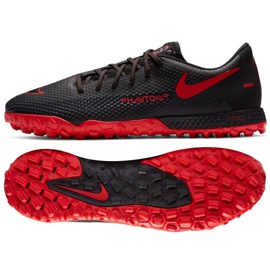 Chaussure de football Nike React Phantom Gt Pro Tf M CK8468-060 multicolore le noir