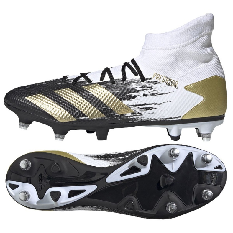 Chaussures de foot Adidas Predator 20.3 Sg M FW9187 blanche blanche