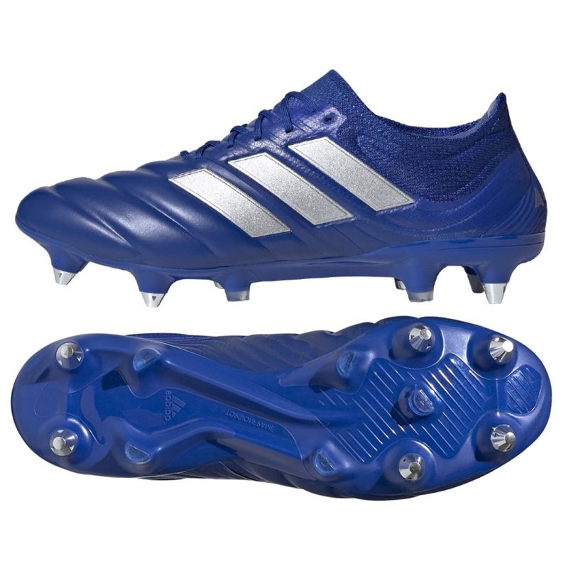 Chaussures de foot Adidas Copa 20.1 Sg M EH0891 argent, bleu bleu Chaussures de foot Adidas Copa 20.1 Sg M EH0891 argent, bleu bleu