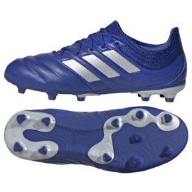 Chaussures de football Adidas Copa 20.1 Fg Jr EH0886 multicolore violet Chaussures de football Adidas Copa 20.1 Fg Jr EH0886 multicolore violet