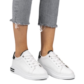 Baskets classiques blanches LG20 noir