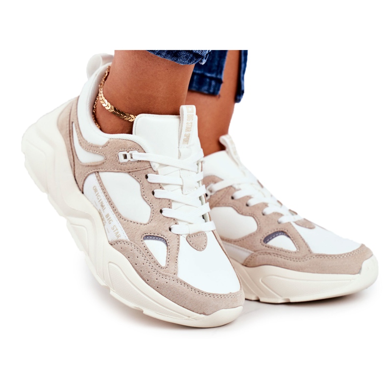 Baskets Femme Big Star Blanc GG274657 blanche Baskets Femme Big Star Blanc GG274657 blanche