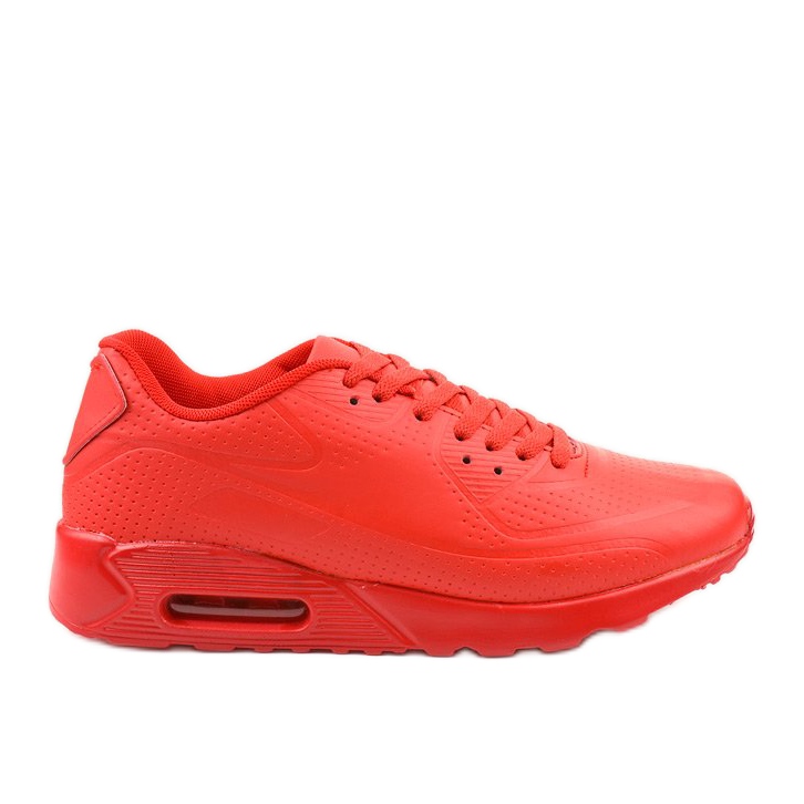 Chaussures de sport rouges pour hommes 5578-3