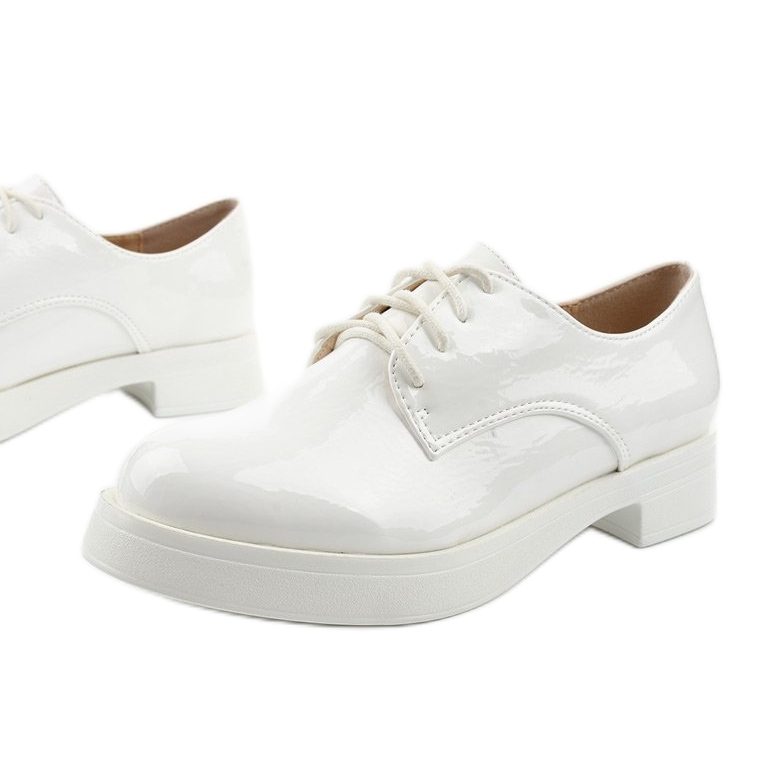 Chaussures de jazz blanches classiques KSL11