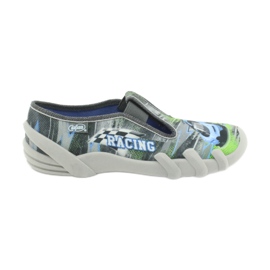 Chaussures enfant Befado 290Y210 bleu gris multicolore vert