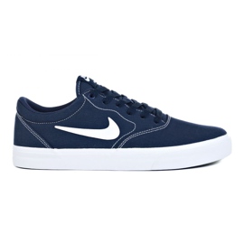 Chaussures Nike Sb Charge Cnvs M CD6279-402 blanc marine