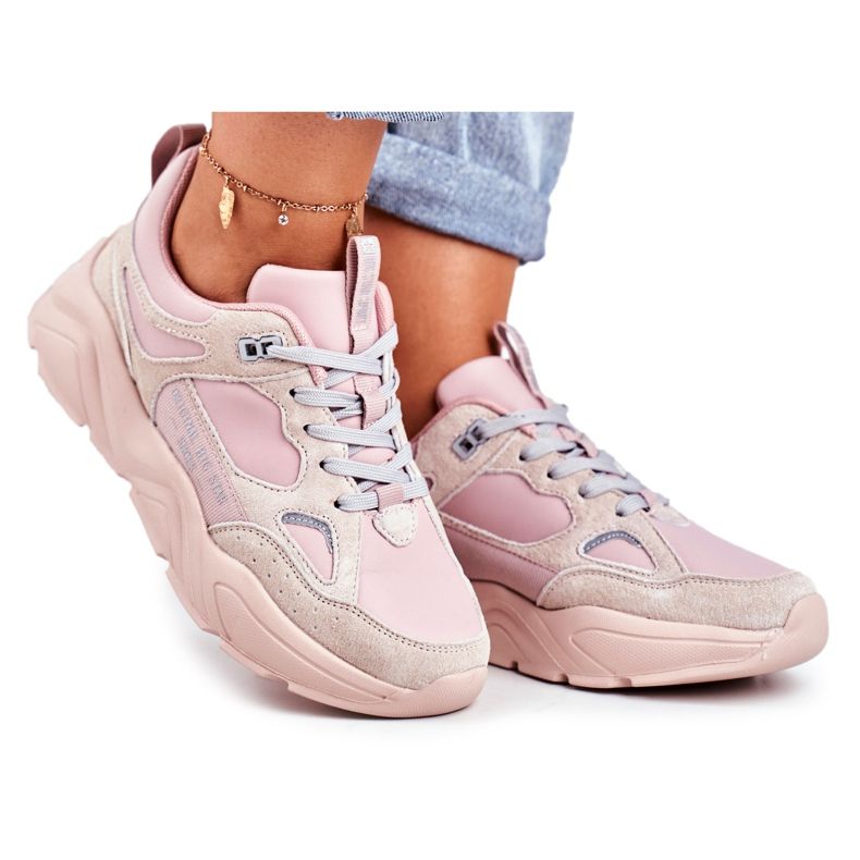 Baskets Femme Big Star Rose GG274655