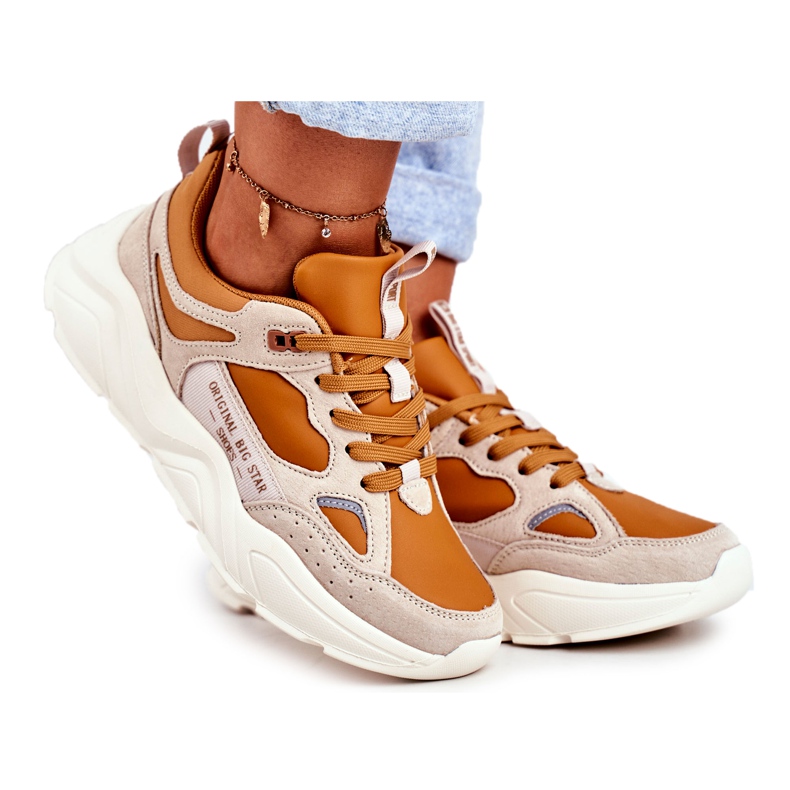 Baskets Femme Big Star Beige GG274653