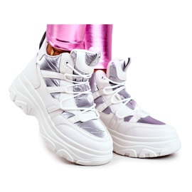 EVE Chaussures de Sport Femme Blanc Granto