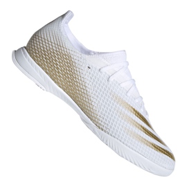 Chaussures de football Adidas X Ghosted.3 In M EG8204 noir, blanc, or blanc