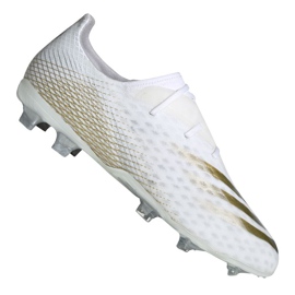 Chaussures de foot Adidas X Ghosted.2 Fg M FW6776 or blanc blanche Chaussures de foot Adidas X Ghosted.2 Fg M FW6776 or blanc blanche
