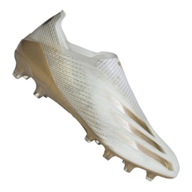 Chaussures de foot Adidas X Ghosted + Ag M FW9562 noir, blanc, or blanc