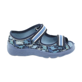 Chaussures enfant Befado 969X151 bleu marine bleu