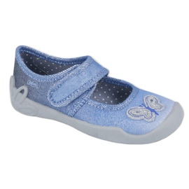 Chaussures enfant Befado 123X035 bleu argent Chaussures enfant Befado 123X035 bleu argent