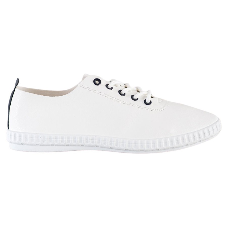 SHELOVET Baskets légères avec cuir écologique blanche SHELOVET Baskets légères avec cuir écologique blanche