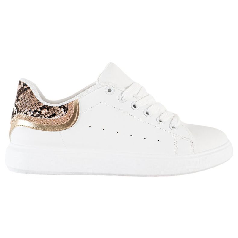 SHELOVET Baskets blanches confortables