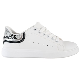 SHELOVET Baskets blanches confortables