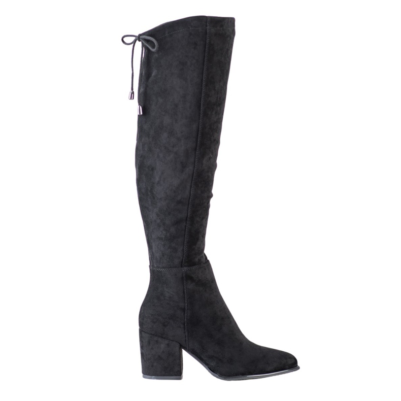 Bottines en daim VINCEZA le noir