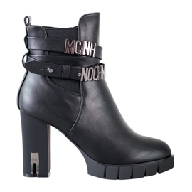 Bottes à la mode sur le poste VINCEZA noir