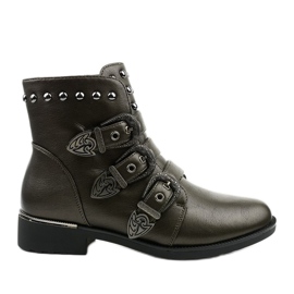 Bottes marron pour femme avec lettres Aotoria brun Bottes marron pour femme avec lettres Aotoria brun