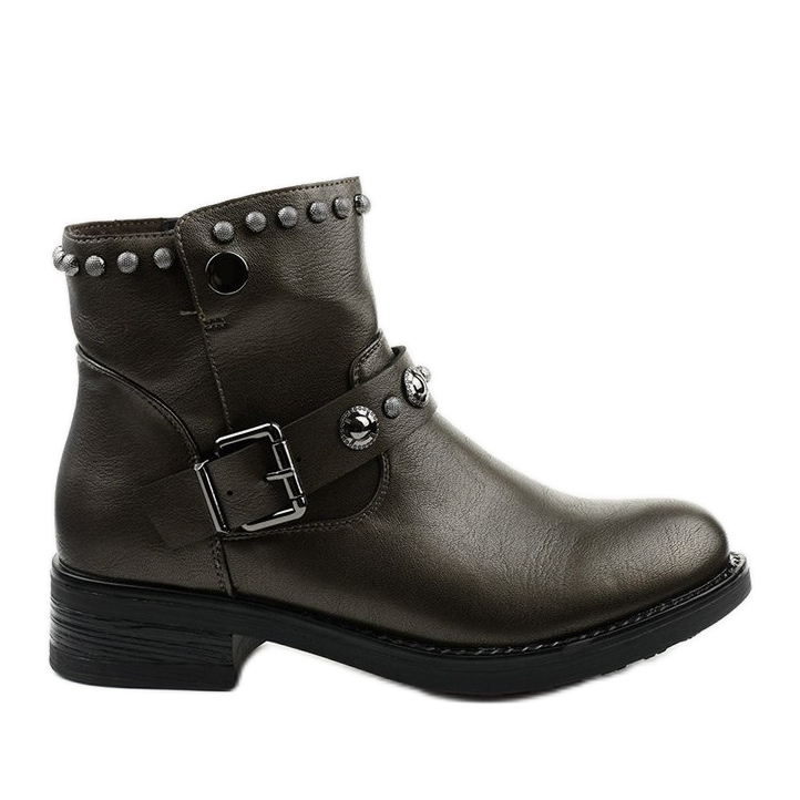 Bottes marron pour femmes avec lettres de Eira brun